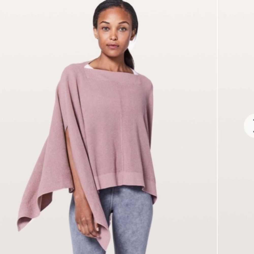 Lululemon Forward Flow Sweater Poncho
